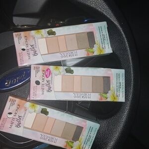Bundle of 3 Physicians Formula Matte Monoi Blushed Nudes eyeshadow palletes